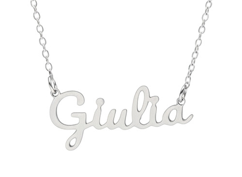 Collana donna nome giulia - collana,