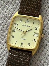 orologio Mondia Originale Anni 90 Nos Ultrapiatto Quartz Mai Indossato