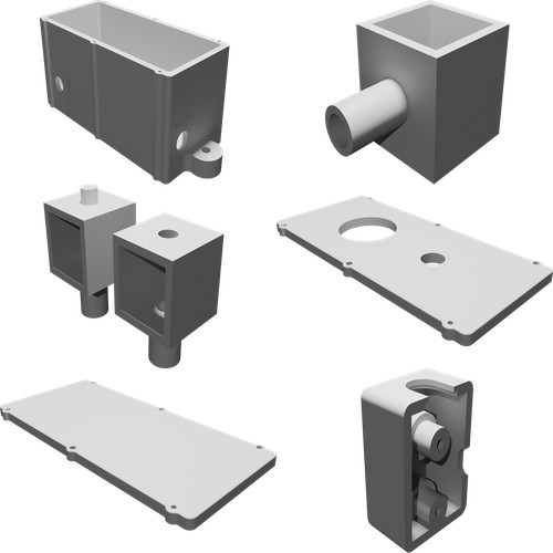 Box controllo per open bullet - box,