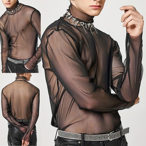 Streetwear maglia trasparente
