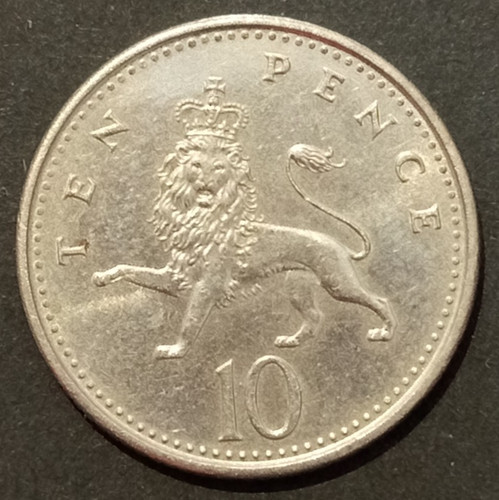 Regno unito new pence - pence, 1992