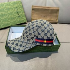 GUCCI Navy GG Supreme Canvas