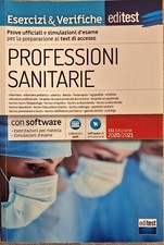 Libro seminuovo Esercizi & Verifiche Professioni Sanitarie editest XII Edizione 