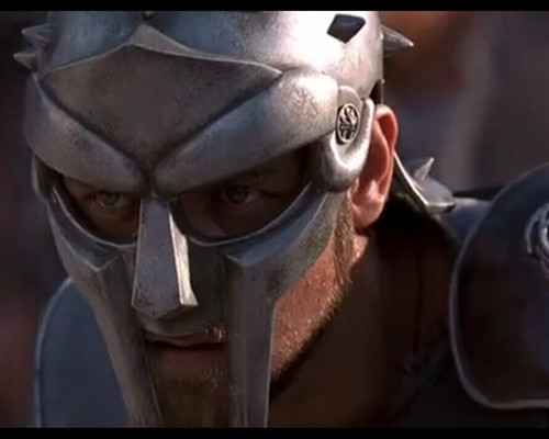 Doom mask gladiatore pazzo - mf,