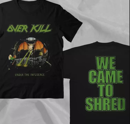 Shirt overkill band - band, metal