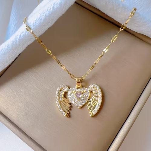 Collana donna cuore - 💛, con