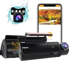 Dash Cam Auto 4K WiFi Doppia