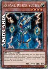 RAI-OH, RE DEL TUONO (Thunder King Rai-Oh) • Segreta Platino • RA03 IT206 • 1Ed