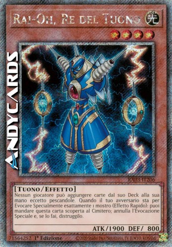 Rai del tuono thunder - rai-oh,, (thunder