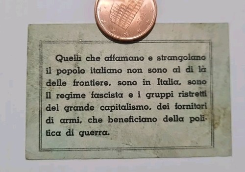 Propaganda antifascista e - antifascista,
