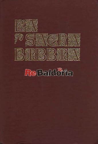 Sacra bibbia edizioni - la,
