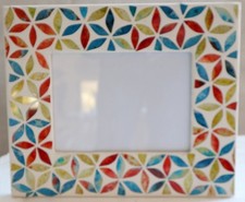 Porta foto cornice multicolor