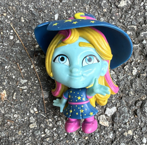 Statuina puffi peyo plastica - statuina,