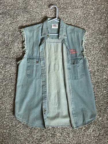Gilet camicia denim rick - gilet, rick's