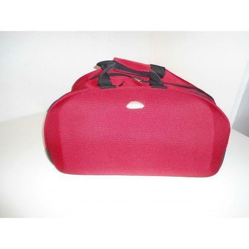 Trolley borsone tela rosso - trolley,