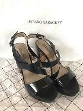 Sandali Luciano Barachini handmade tacco alto plateau scarpe donna