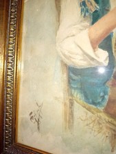 Acquerello antico firmato