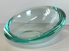 SVUOTATASCHE DESIGN Fontana Arte by Max Ingrand VETRO CRISTALLO MOLATO VERDE