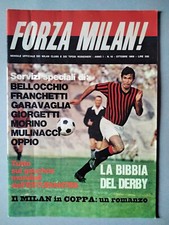 FORZA MILAN! ANNO I N. 10 1969 COVER COMBIN=ESTUDIANTES=ROMANZO DELLA COPPA 