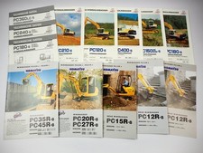 13x Brochure Komatsu PC