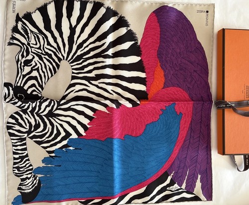 Foulard hermès zébra - ,