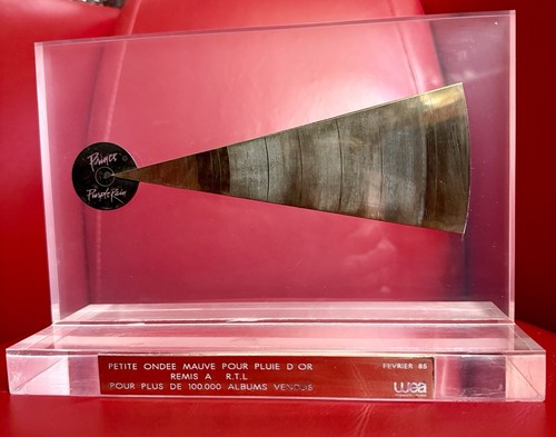 Rare disque officiel - d’or, /