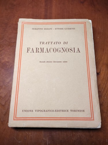 Trattato farmacognosia - di,
