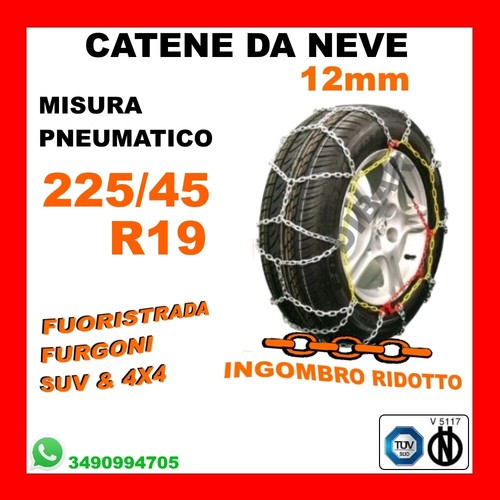 Catene neve furgoni suv - neve, e