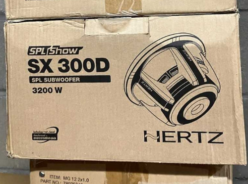 Hertz spl show series 300d - hertz, sx
