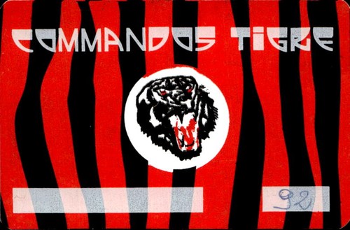 Tessera commandos tigre - commandos,