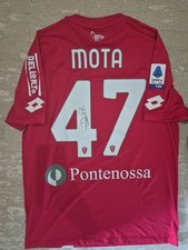 maglia calcio monza 2022 2023 dany mota autografata match lotto