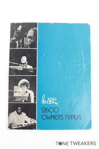 Arp 2600 manuale uso 2601 - 2600,