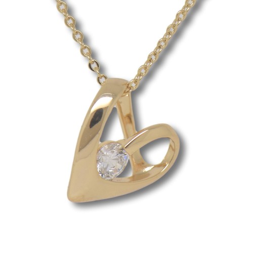 Bellissima collana cuore oro - , 9