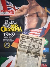 Poster vintage MR OLYMPIA 1989