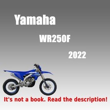 Yamaha WR250F 2022 Manuale di