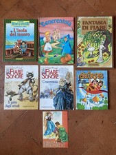 Lotto Libri Per Bambini Fiabe Shirab Vintage Anni 80-90
