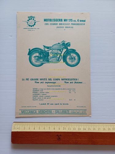 Agusta 175 cambio idraulico - mv,