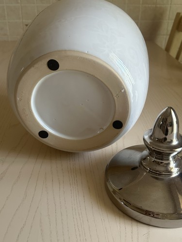 Vaso con coperchio ceramica - vaso,