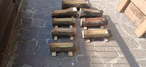 Vasi tronco legno - tronco, in
