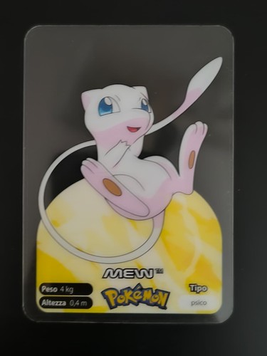 Pokemon lamincard mew 151 - pokemon,