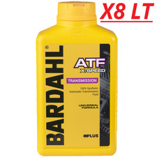 8L Bardahl ATF X-Speed Universal Olio Cambio Trasmissioni Automatiche Allison C4