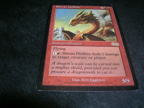 Mtg shivan hellkite - mtg, - 