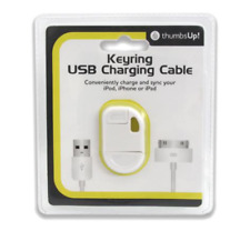 Cavo computer per iPhone 3 3gs 4 4gs iPad 1 2 3 a portachiavi Colore Bianco