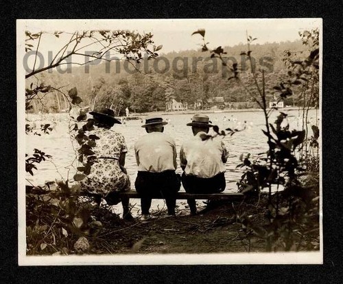 Woods lake friends back - lake, 2