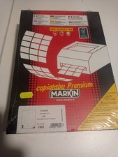 3 Confezioni etichette adesive Per Stampante Markin Etichetta F.To A4