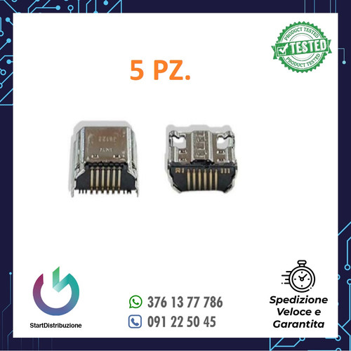 Connettore ricarica a - 5,