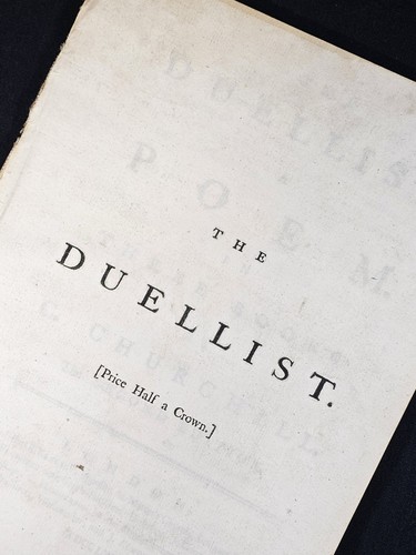 1764 the duellist - a, poem