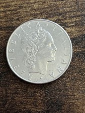 1976 Italy 50 Lire Lira Actual