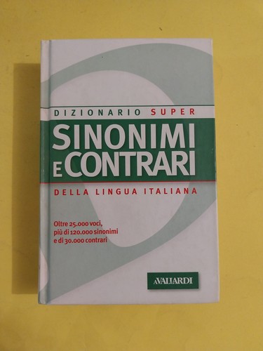 Dizionario sinonimi contrari - dizionario,