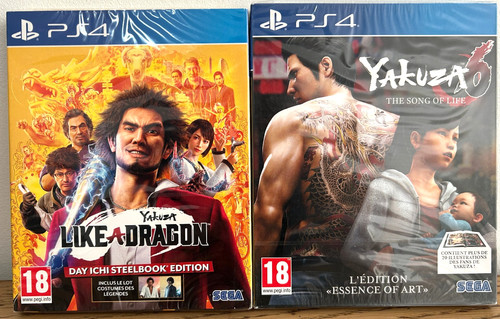 Lot jeux yakuza like a - +,